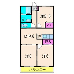 アピカールカシマの物件間取画像